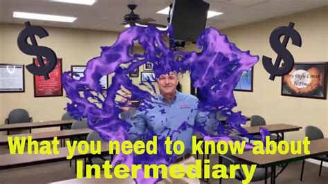 Are you acting as an intermediary agent, or other person  .
